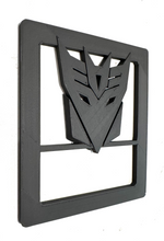 Load image into Gallery viewer, Decepticons in 3D - Black for Jeep Wrangler JK/JKU/JL Rear Tail Light Covers (2019-2024) non Led Version - Super Hero Transformers
