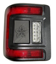 Load image into Gallery viewer, Hibiscus Flower for Jeep Wrangler 2018-2024 JL Oracle Flush Lights - Custom Design - Hawaiian
