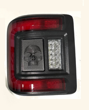 Load image into Gallery viewer, Scary Full Skull Face for Jeep Wrangler 2018-2024 JL Oracle Flush Lights - Custom Design - Hawaiian Hula Hibiscus
