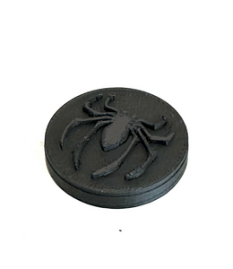 Spider in 3D - Black - For Jeep Wrangler JK/JKU/JL Key Lock Cap Cover (07-24) Super Hero Cool Design