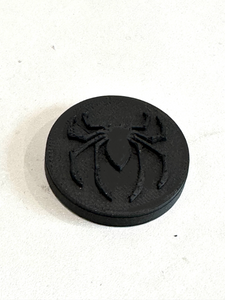 Spider in 3D - Black - For Jeep Wrangler JK/JKU/JL Key Lock Cap Cover (07-24) Super Hero Cool Design