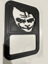 Load image into Gallery viewer, Joker Face &quot; Why So Serious &quot; in 3D Black For Jeep Wrangler JK/JKU Rear Tail Light Covers- Harley Quinn
